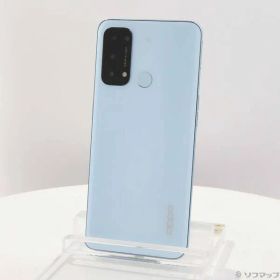 〔中古品〕 OPPO Reno5 A 128GB アイスブルー CPH2199 SIMフリー【349】