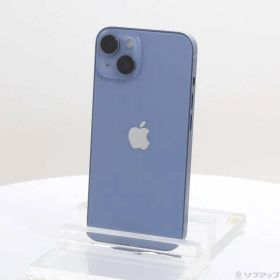 〔中古品〕 iPhone14 128GB ブルー MPVJ3J／A SIMフリー【262】