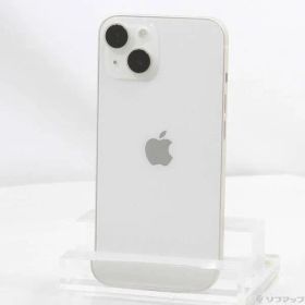 〔中古品〕 iPhone14 256GB スターライト MPW33J／A SIMフリー【371】