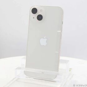 〔中古品〕 iPhone14 256GB スターライト MPW33J／A SIMフリー【295】