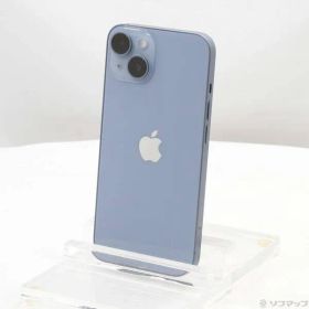 〔中古品〕 iPhone14 256GB ブルー MPWN3J／A SIMフリー【352】