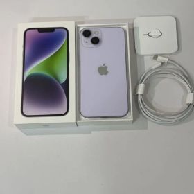Apple iPhone 14 128GB パープル 本体 バッテリー77%