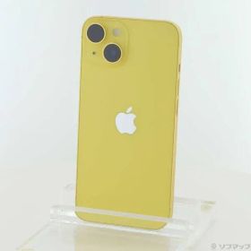 〔中古品〕 iPhone14 128GB イエロー MR3Q3J／A SIMフリー【344】
