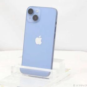 〔中古品〕 iPhone14 128GB ブルー MPVJ3J／A SIMフリー【349】