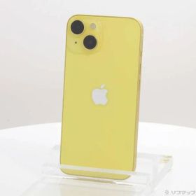 〔中古品〕 iPhone14 128GB イエロー MR3Q3J／A SIMフリー【377】