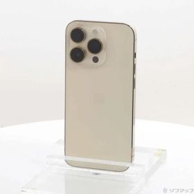 〔中古品〕 iPhone14 Pro 128GB ゴールド MQ073J／A SIMフリー【377】