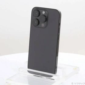 〔中古品〕 iPhone14 Pro 256GB スペースブラック MQ0Q3J／A SIMフリー【305】