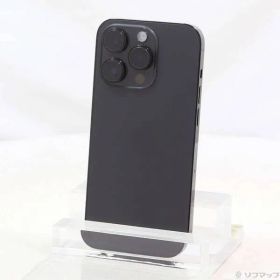 〔中古品〕 iPhone14 Pro 256GB スペースブラック MQ0Q3J／A SIMフリー【258】