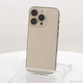 〔中古品〕 iPhone14 Pro 256GB ゴールド MQ173J／A SIMフリー【371】