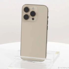 〔中古品〕 iPhone14 Pro 256GB ゴールド MQ173J／A SIMフリー【262】