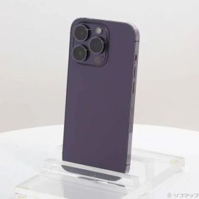 〔中古品〕 iPhone14 Pro 256GB ディープパープル MQ1E3J／A SIMフリー【276】