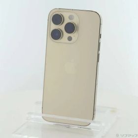 〔中古品〕 iPhone14 Pro 512GB ゴールド MQ223J／A SIMフリー【247】