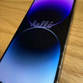 最終値下げ Apple iPhone 14 Pro ディープパープル 本体 箱無