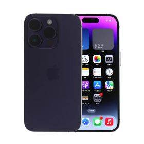 iPhone14Pro 128GB ディープパープル Apple A2889 SIMフリー Bランク スマホ 本体 送料無料