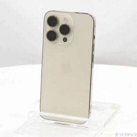 〔中古品〕 iPhone14 Pro 256GB ゴールド MQ173J／A SIMフリー【198】