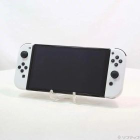 【中古】Nintendo(任天堂) Nintendo Switch 有機ELモデル Joy-Con(L)／(R) ホワイト 【269-ud】