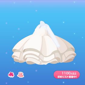 一点350円ウエディングロングドレス | ポケコロのアイテム、RMTの販売・買取一覧