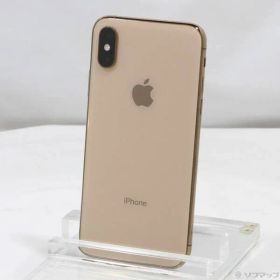 〔中古品〕 iPhoneXS 64GB ゴールド MTAY2J／A SIMフリー【258】