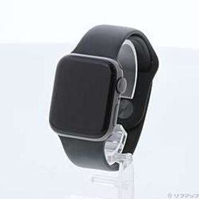 【中古】Apple(アップル) Apple Watch Series 5 GPS 40mm スペースグレイアルミニウムケース ブラックスポーツバンド【291-ud】