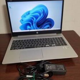 X05 美品 動作品 HP ProBook 450 G7 Core i5 第10世代 (10210U)◆8GB◆SSD256GB◆15.6インチ Full HD Win11 laptop Office 2021
