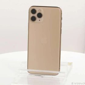〔中古品〕 iPhone11 Pro 64GB ゴールド MWC52J／A SIMフリー【262】