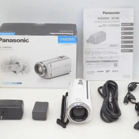 美品 Panasonic パナソニック HC-V480MS デジタルビデオカメラ ホワイト 元箱付 251126i