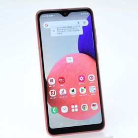 【液晶美品＊電池良好】SIMフリー docomo Galaxy A22 5G SC-56B レッド