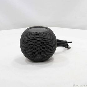 【中古】Apple(アップル) HomePod mini スペースグレイ MY5G2J／A 【349-ud】