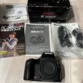 極美品 PENTAX K200D デジタル一眼レフカメラ