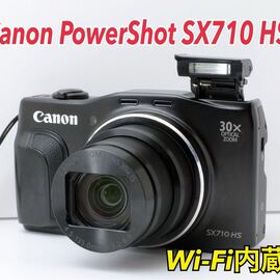 2030万画素！Canon PowerShot SX710 HS★Wi-Fi内蔵 1ヶ月動作補償あり！