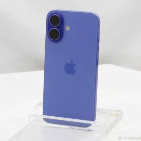 〔中古品〕 iPhone16 128GB ウルトラマリン MYDU3J／A SIMフリー【368】