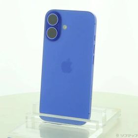 〔中古品〕 iPhone16 128GB ウルトラマリン MYDU3J／A SIMフリー【305】