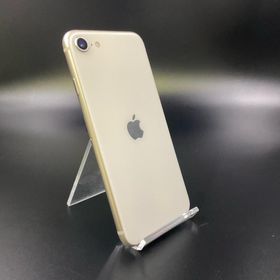 アップル(Apple)の【全額返金保証】【最速発送】Apple iPhone iPhone SE（第3世代） 64GB スターライト Softbank 美品 動作確認済(スマートフォン本体)