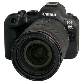 Canon EOS R6 Mark II RF24-105mm F4 L IS USM キヤノン フルサイズ ミラーレスカメラ レンズセット 中古 良好 N10651732