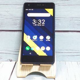 au Qua phone QZ 京セラ KYV44 インディゴ 252