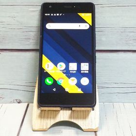 au Qua phone QZ 京セラ KYV44 インディゴ 687