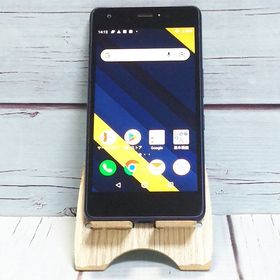 au Qua phone QZ 京セラ KYV44 インディゴ 767