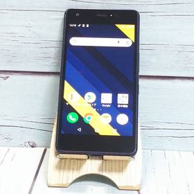 au Qua phone QZ 京セラ KYV44 インディゴ 334