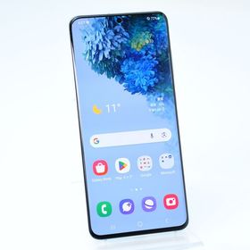 【美品＊電池良好】SIMフリーdocomo Galaxy S20 5G SC-51A クラウドブルー