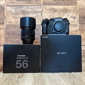 動作良好 富士フイルム X-H1レンズセット ＋ 単焦点56mmF1.2 レンズ