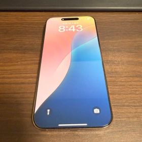 超絶美品Apple iPhone 16 Pro Maxデザートチタニウム 本体