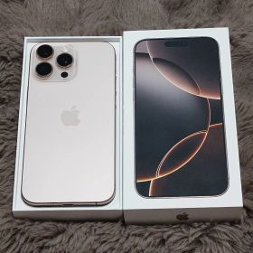 【美品】iPhone16 Pro Max 256GB デザートチタニウム