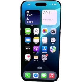SIMフリー Apple iPhone 16 Pro Max 256GB MYWH3J/A Appleストア購入品 ホワイトチタニウム スマートフォン スマホ バッテリー最大容量100％ 【中古】 32510K290