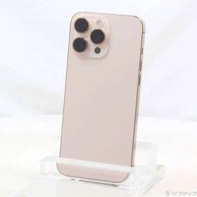〔展示品〕 iPhone16 Pro Max 256GB デザートチタニウム 3N530J／A SIMフリー【258】