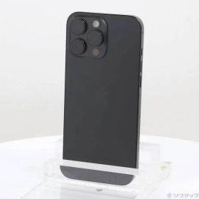 〔中古品〕 iPhone16 Pro Max 256GB ブラックチタニウム MYWG3J／A SIMフリー【258】