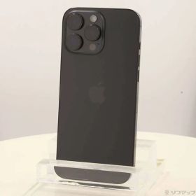 〔中古品〕 iPhone16 Pro Max 256GB ブラックチタニウム MYWG3J／A SIMフリー【258】
