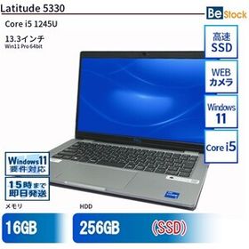 中古 ノートパソコン Dell デル 13インチ Latitude 5330 5330 Core i5 メモリ：16GB SSD搭載 6ヶ月保証