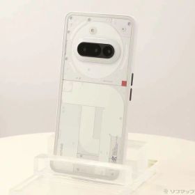 【中古】Nothing Phone (3a) 128GB ホワイト A10400155 SIMフリー 【269-ud】