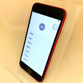 訳あり！ iPhone SE（第2世代） 128GB レッド SIMフリー 電池100%