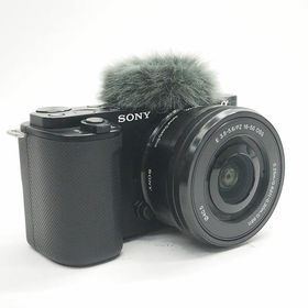 【中古】 (ソニー) SONY VLOGCAM ZV-E10+E16-50 PZ ブラック【中古カメラ デジタル一眼】 ランク：B